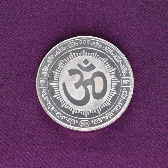 999 Silver Lord Ganesha Coin- 50g