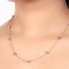 Sterling Balls Silver Chain Necklace