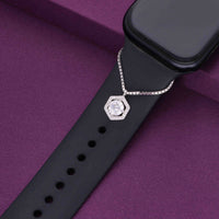 Chic Solitaire Watch Charm