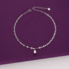 The Statement Argent Orb Silver Anklet