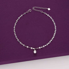  The Statement Argent Orb Silver Anklet