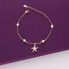 Star Kissed Pearls Silver Charm Bracelet