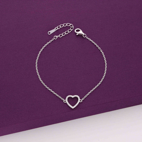 The Pure Love Silver Chain Bracelet