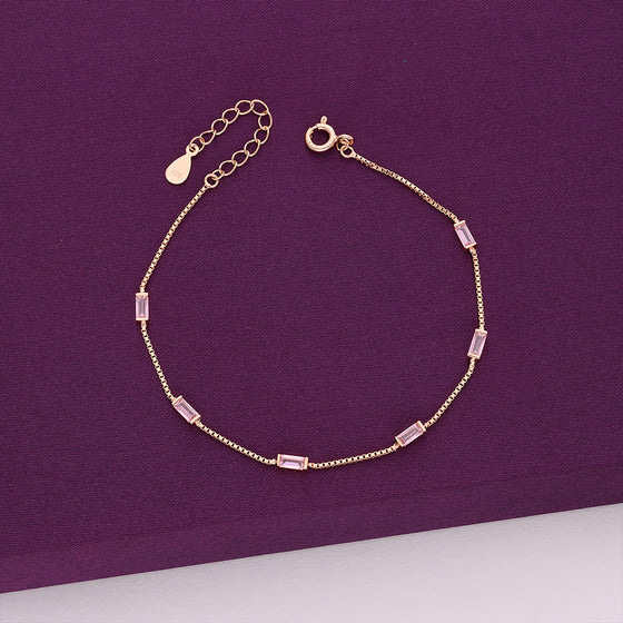 Blush Beal Silver Bracelet