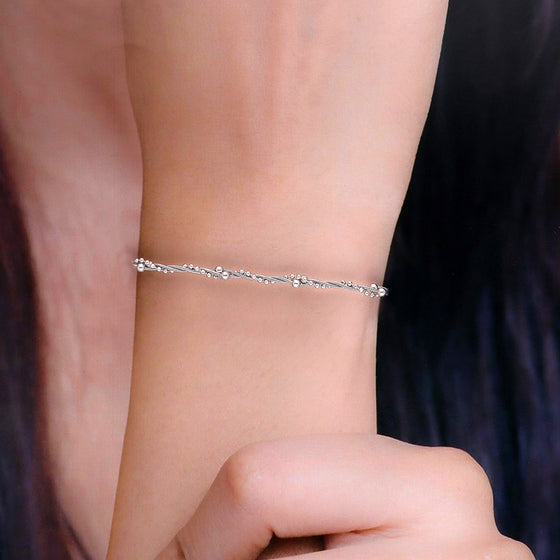 Timeless Weave Silver Bracelet