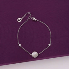  Circle of Elegance Silver Bracelet