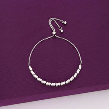  Sterling Silver Twin Heart Bracelet