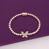Dazzling Butterfly Silver Tennis Bracelet