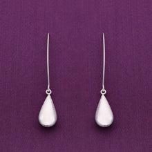  Sparkling Spheres Dangler Silver Earrings