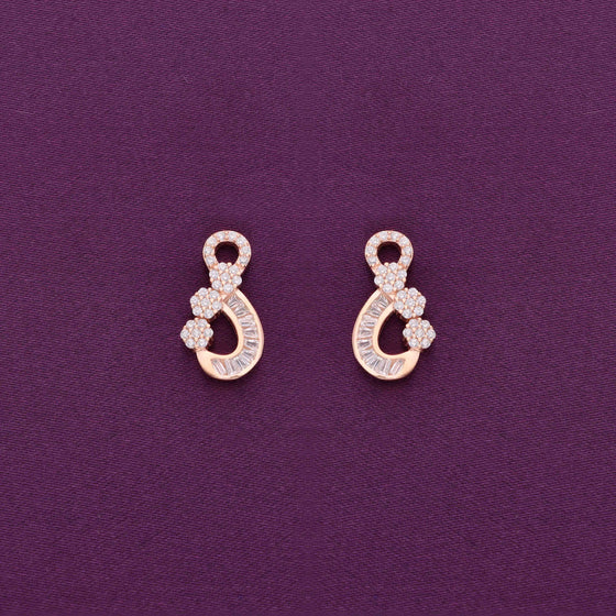 Charming Infinity Dangler Earrings