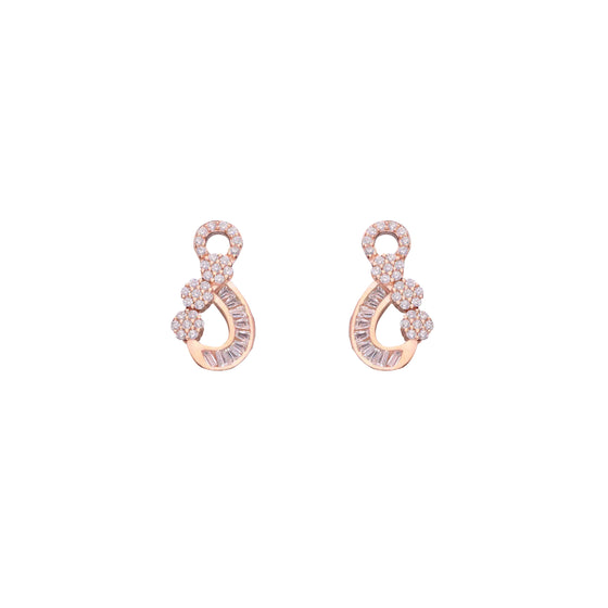 Charming Infinity Dangler Earrings