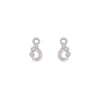 Charming Infinity Dangler Earrings