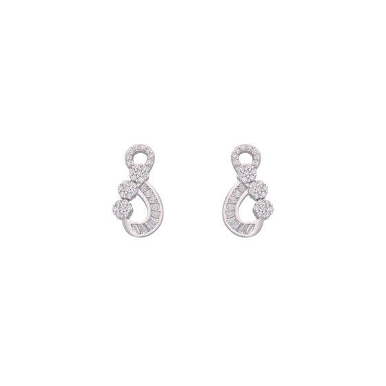 Charming Infinity Dangler Earrings