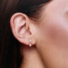 Delicate Floral Drop Earrings