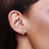 Delicate Floral Drop Earrings