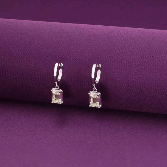 Sterling Silver Chic Drop Earrings