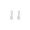 Sterling Silver Chic Drop Earrings