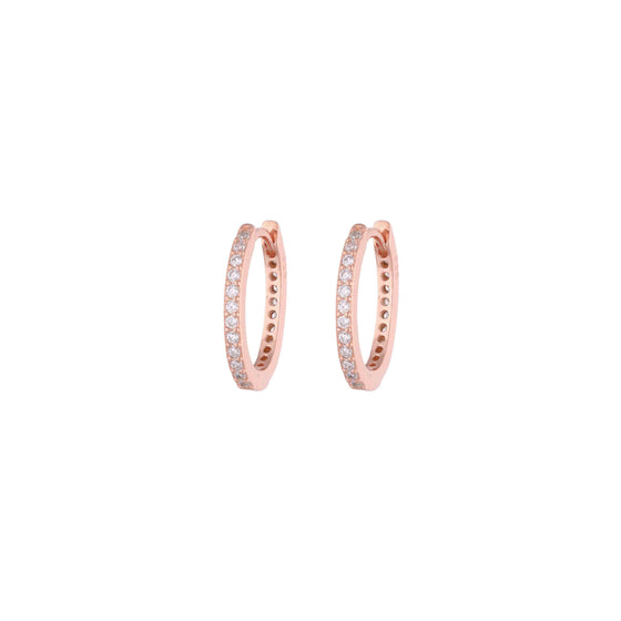 Sterling Simple Ovals Silver Hoops Earrings