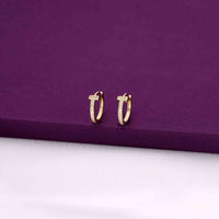 Twilight Sparkle Gold Hoops