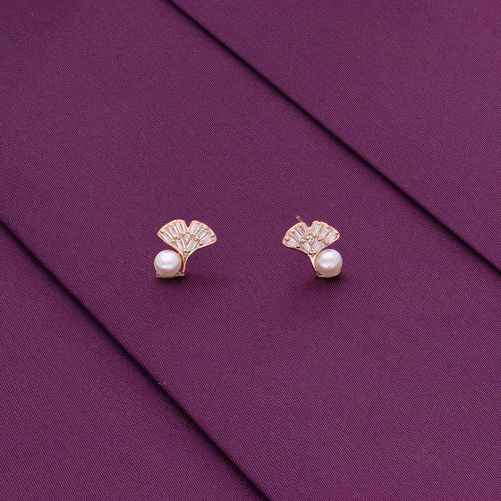 Sterling Silver Pearlescent Petal Gleam Earrings