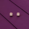 Minimalistic Baguette Casual Stud Earrings