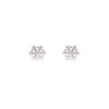 Smiley Snowflake Casual Stud Earrings