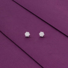  Elegant Diamond Cluster Stud Earrings