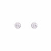 Chic Diamond Flower Stud Earrings