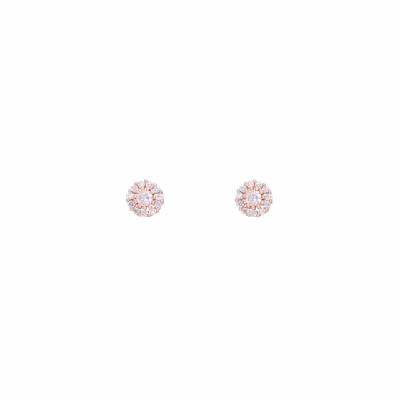 Radiant Halo Casual Stud Earrings