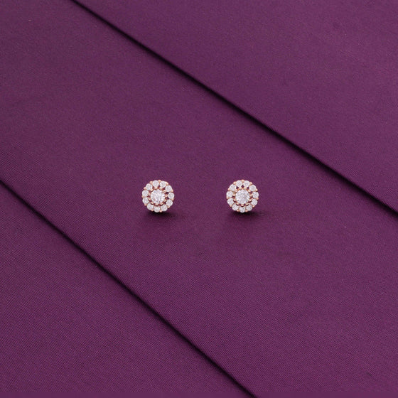 Radiant Halo Casual Stud Earrings