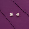 Eternal Blossom Zircon Casual Stud Earrings