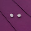 Eternal Blossom Zircon Casual Stud Earrings