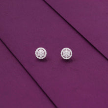  Eternal Blossom Zircon Casual Stud Earrings