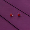 Red Star Casual Stud Earrings