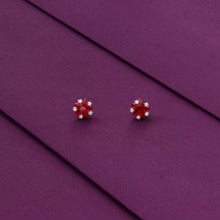  Red Star Casual Stud Earrings