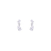 Chic Zircon Link Stud Earrings