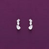 Chic Zircon Link Stud Earrings