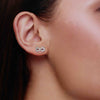 Minimalistic Infinity Stud Earrings