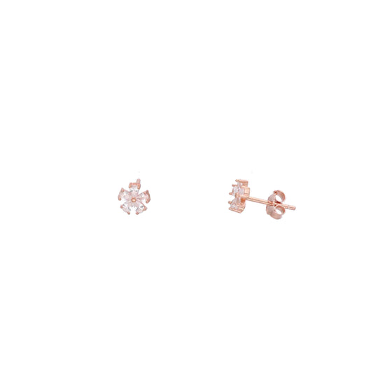 Chic Floral Stud Earrings