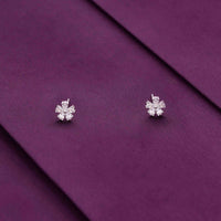 Chic Floral Stud Earrings