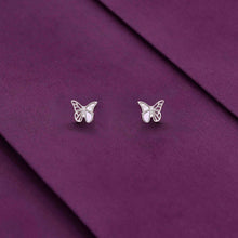  Sterling Butterfly Bloom Earrings