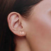 Minimalistic Heart Stud Earring