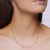 Elegant Two-Tone Silver Chain