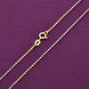 Sterling Silver Classic Tri Tone Silver Chain