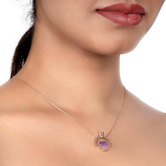 A Beautiful Ode of Love Casual Silver Chain Necklace