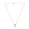 Sterling Silver Floral Pearl Drop Necklace