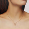 Sterling Silver Elegant Square Necklace