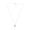 Sterling Silver Solitaire Necklace