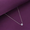 Sterling Silver Star Evil Eye Necklace