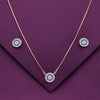 Sterling Silver Chic Evil Eye Necklace Set